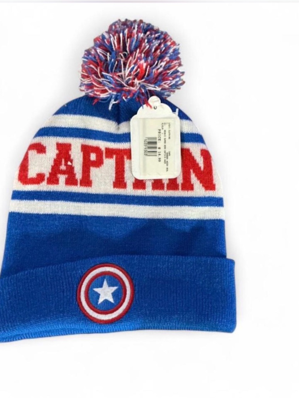 Marvel Captain America Beanie NWT